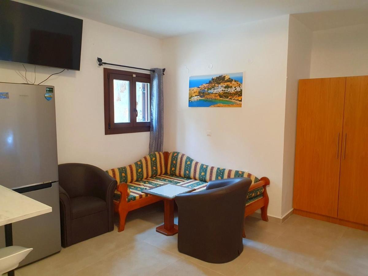 Galini View Apartments Lindos ภายนอก รูปภาพ