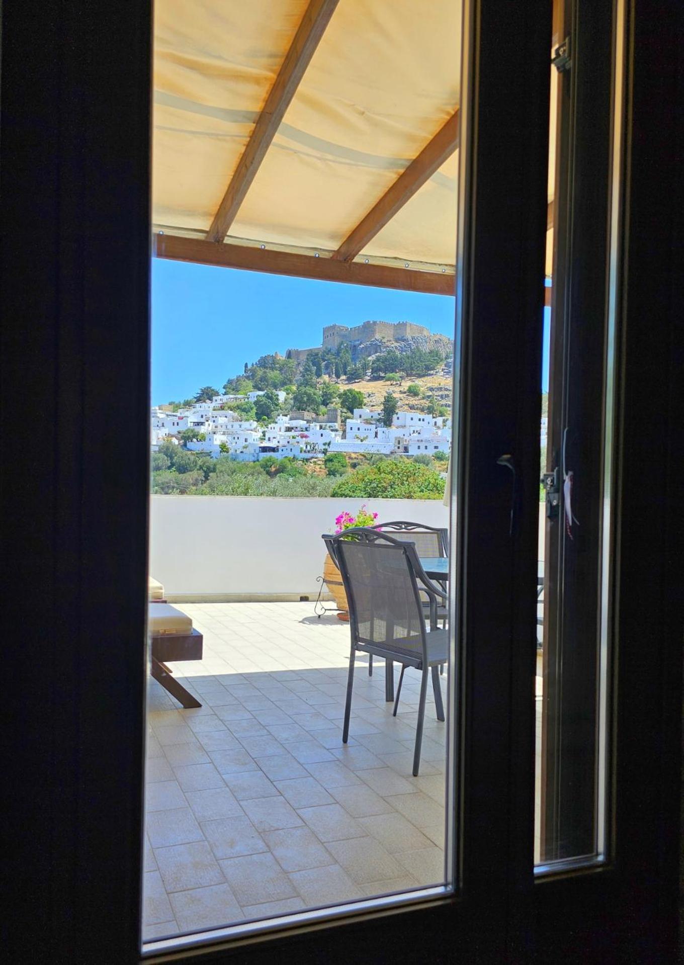 Galini View Apartments Lindos ภายนอก รูปภาพ