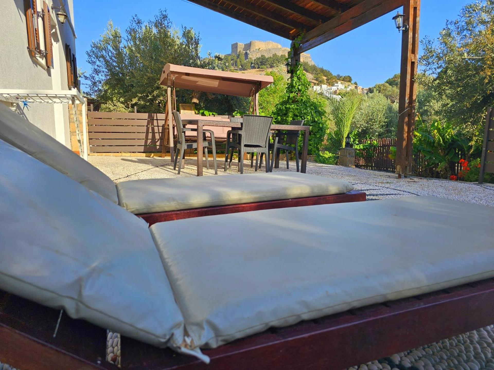 Galini View Apartments Lindos ภายนอก รูปภาพ