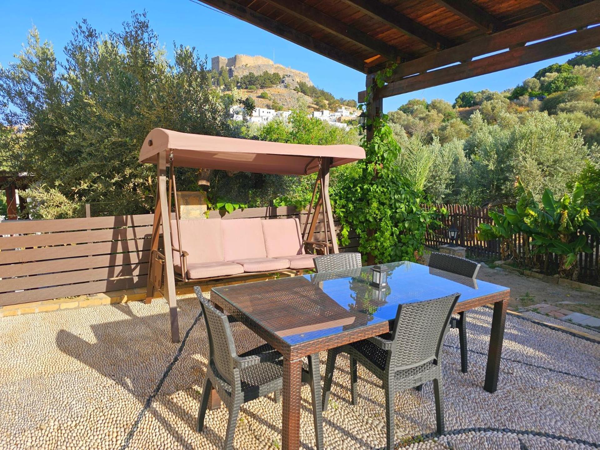 Galini View Apartments Lindos ภายนอก รูปภาพ