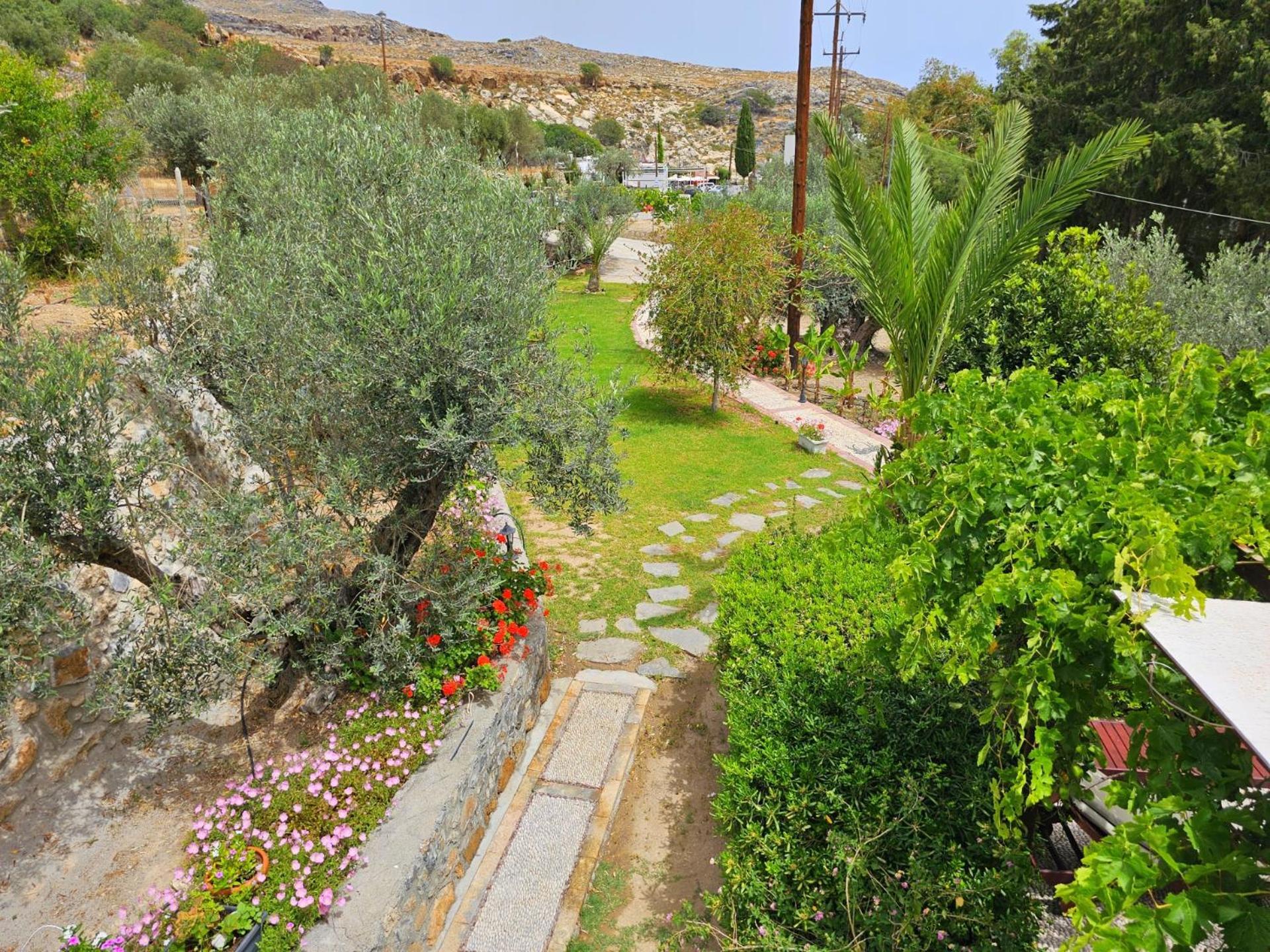 Galini View Apartments Lindos ภายนอก รูปภาพ