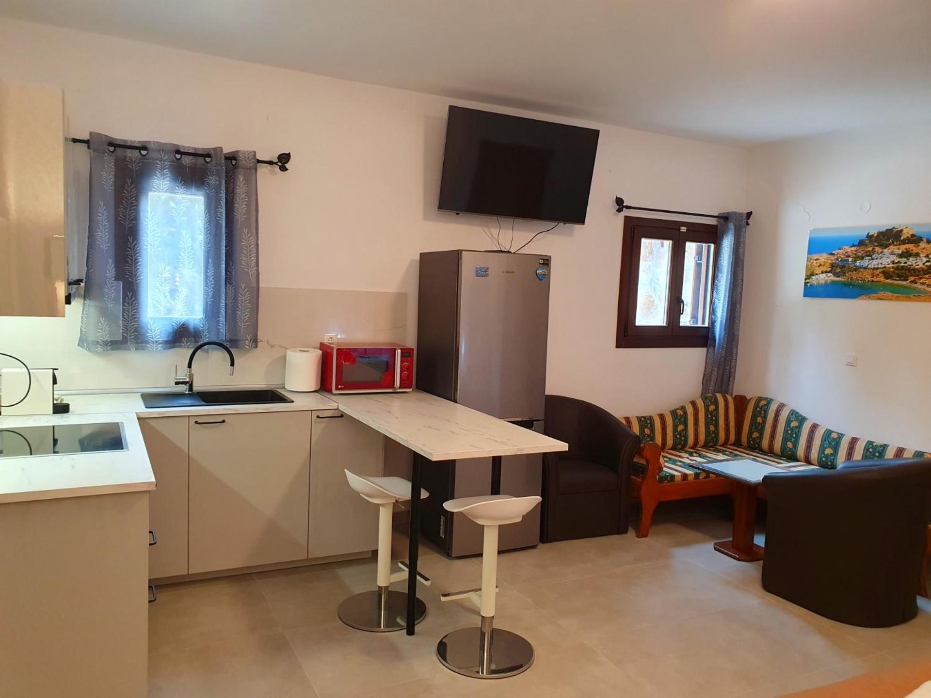 Galini View Apartments Lindos ภายนอก รูปภาพ