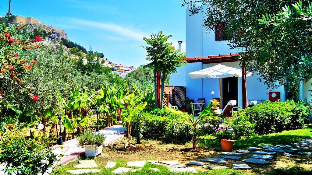 Galini View Apartments Lindos ภายนอก รูปภาพ